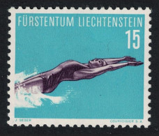 Liechtenstein Swimmer 1958 MNH SG#363 MI#365 Sc#320 - Ungebraucht