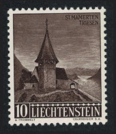 Liechtenstein St Mamertus Chapel Christmas 1957 MNH SG#360 MI#362 Sc#317 - Ungebraucht