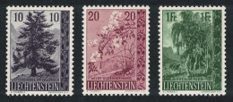 Liechtenstein Trees And Bushes 3v 1957 MNH SG#355-357 MI#357-359 Sc#312-314 - Neufs