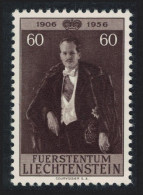 Liechtenstein 50th Birthday Of Prince Francis Joseph II 60r 1956 MNH SG#349 MI#351 Sc#306 - Neufs