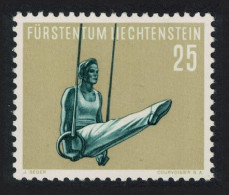 Liechtenstein Exercising With Rings Gymnastics 1956 MNH SG#353 MI#355 Sc#310 - Ungebraucht