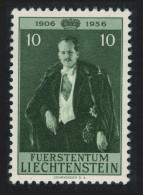 Liechtenstein 50th Birthday Of Prince Francis Joseph II 10r 1956 MNH SG#346 MI#348 Sc#303 - Ongebruikt