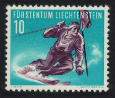 Liechtenstein Slalom Racer Mountain Sports 1955 MNH SG#332 MI#334 Sc#289 - Neufs