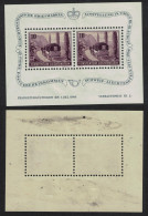 Liechtenstein 4th Philatelic Exhibition MS Def 1946 SG#MS251a MI#Block 4 Sc#B18 - Unused Stamps