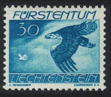 Liechtenstein Common Buzzard Birds 1939 MNH SG#179 MI#176 - Nuevos