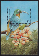 Liberia Wattled False Sunbird MS 1999 MNH Sc#1453 - Liberia