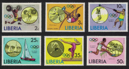 Liberia Olympic Games Montreal 6v 1976 MNH SG#1270-1275 - Liberia