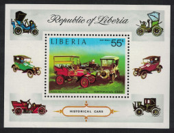 Liberia Vintage Cars MS 1973 MNH SG#MS1175 Sc#C199 - Liberia