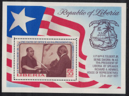 Liberia First Year Of President Tolbert Presidency MS 1972 MNH SG#MS1134 Sc#C195 - Liberia