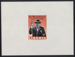 Liberia Churchill Commemoration 15c De-Luxe RAR 1966 MNH SG#924 - Liberia