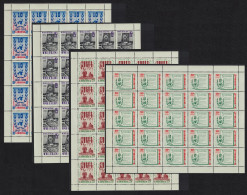 Liberia Tenth Anniversary Of UN Full Sheets 1955 MNH SG#769-772 - Liberia