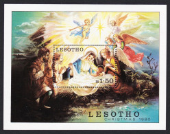 Lesotho Christmas MS 1980 MNH SG#MS430 Sc#318 - Lesotho (1966-...)