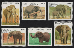Laos Elephants 6v 1997 MNH SG#1570-1575 - Laos