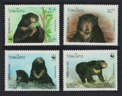 Laos WWF Sun Bear 4v 1994 MNH SG#1396-1399 MI#1410-1413 Sc#1174-1177 - Laos