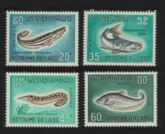 Laos Fish 4v 1967 MNH SG#211-214 - Laos