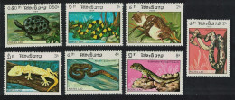Laos Terrapin Python Gecko Snake Reptiles 7v 1984 MNH SG#771-777 Sc#584-590 - Laos