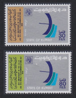 Kuwait World Telecommunications Day 2v 1978 MNH SG#797-798 Sc#754-755 - Koweït