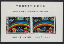 Korea Rep. Philatelic Week MS 1980 MNH SG#MS1452 - Korea (Süd-)