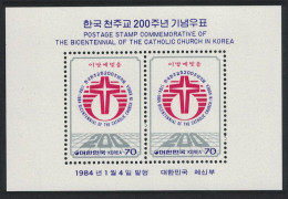 Korea Rep. Catholic Church In Korea MS 1984 MNH SG#MS1602 - Corée Du Sud