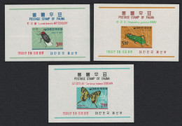 Korea Rep. Butterfly Beetle Grasshopper Insects MS 1966 MNH SG#MS657 Sc#499a-501a - Korea (Zuid)