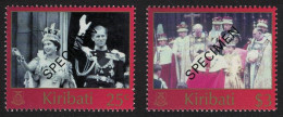 Kiribati 50th Anniversary Of Coronation 2v Specimen 2003 MNH SG#674-675 - Kiribati (1979-...)