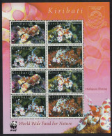 Kiribati WWF Harlequin Shrimp Sheetlet Of 2 Sets 2005 MNH SG#746-749 MI#983-986 Sc#875-878 - Kiribati (1979-...)