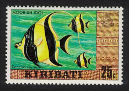 Kiribati Moorish Idol Fish 25c 1980 MNH SG#129 - Kiribati (1979-...)