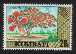 Kiribati Flamboyant Tree 20c 1980 MNH SG#128 - Kiribati (1979-...)