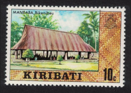 Kiribati Maneaba Bikenibeu 10c 1980 MNH SG#125 - Kiribati (1979-...)