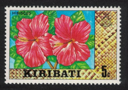 Kiribati Hibiscus Flower 5c 1980 MNH SG#123 - Kiribati (1979-...)