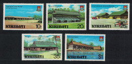 Kiribati Captain Cook Hotel Aircraft Archives Development 5v 1980 MNH SG#136-140 Sc#360-364 - Kiribati (1979-...)