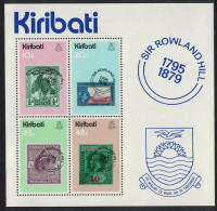 Kiribati Sir Rowland Hill MS 1979 MNH SG#MS104 Sc#344a - Kiribati (1979-...)
