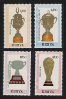Kenya World Cup Football Championship Italy Trophies 4v 1990 MNH SG#530-533 - Kenya (1963-...)
