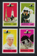 Kenya Birth Centenary Of Jawaharlal Nehru Indian Statesman 4v 1989 MNH SG#511-514 - Kenia (1963-...)