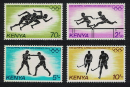 Kenya Boxing Hockey Athletics Olympic Games Los Angeles 4v 1984 MNH SG#312-315 - Kenia (1963-...)