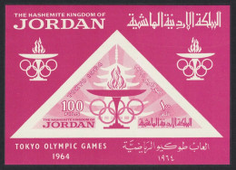 Jordan Olympic Games Tokyo MS 1964 MNH SG#MS618 - Giordania