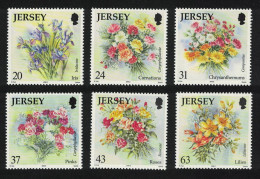 Jersey Flowers 6v 1998 MNH SG#874-879 Sc#872-877 - Jersey