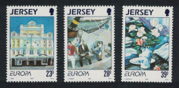 Jersey Europa Contemporary Art 3v 1993 MNH SG#625-627 - Jersey