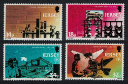 Jersey International Literacy Year Jersey News Media 4v 1990 MNH SG#526-529 - Jersey