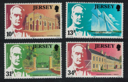 Jersey Thomas Davis Commemoration 4v 1985 MNH SG#376-379 - Jersey