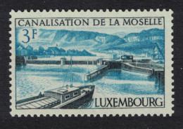 Luxembourg Ships Boats Moselle Canal 1964 MNH SG#743 - Unused Stamps