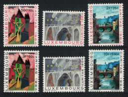 Luxembourg Christmas Paintings 'CARITAS' 6v 1964 MNH SG#750-755 - Neufs