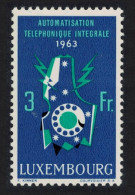 Luxembourg Automatic Telephone System 1963 MNH SG#733 - Ongebruikt