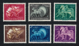 Luxembourg Ram Horse Cockerel Toys 6v 1954 MNH SG#580-585 MI#525-530 - Ongebruikt