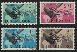 Luxembourg 75th Anniversary Of UPU 4v 1949 MNH SG#525-528 MI#460-463 - Unused Stamps
