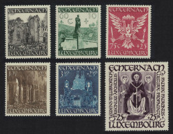 Luxembourg Echternach Abbey Restoration 6v 1947 MNH SG#492-497 MI#417-422 - Unused Stamps