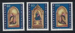 Liechtenstein Christmas Painting By Lorenzo Monaco 3v DEF 1995 SG#1111-1113 - Unused Stamps