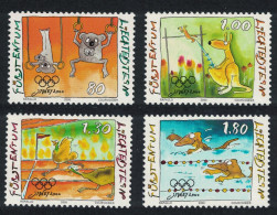 Liechtenstein Olympic Games Sydney 4v 2000 MNH SG#1227-1230 - Unused Stamps