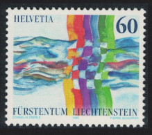 Liechtenstein Co-operation With Switzerland 1995 MNH SG#1106 - Ongebruikt