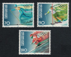 Liechtenstein Winter Olympic Games Nagano Japan 3v 1997 MNH SG#1163-1165 - Unused Stamps